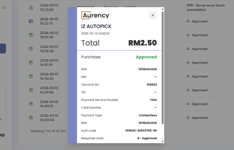 Transaction Details