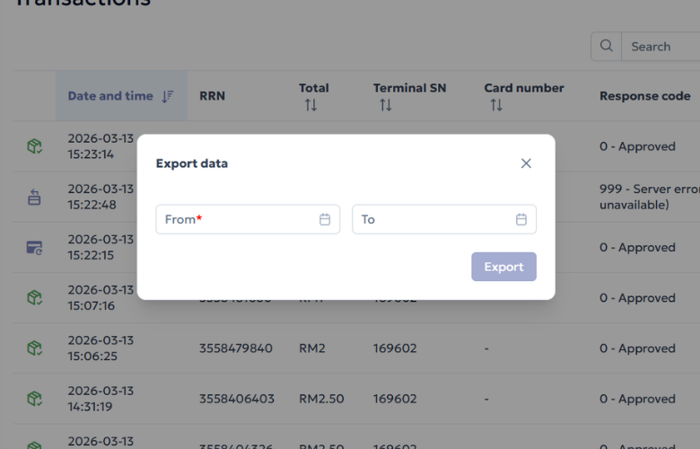 Data Export