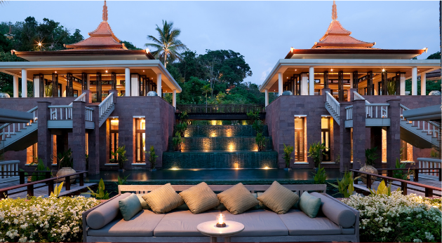 Hotel and resort