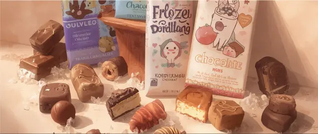 Frozen confectionery and chocolate suitable for the S500P