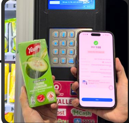 Collect the purchased item