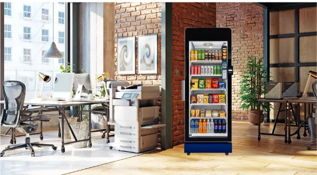S600P vending machine in an office and corporate building
