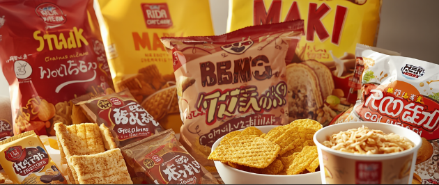 Snacks suitable for vending