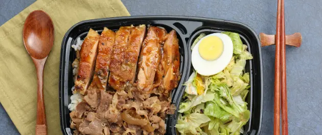 Frozen meals and bento suitable for the S500P