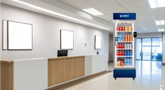 S400P vending machine in a hospital and clinic